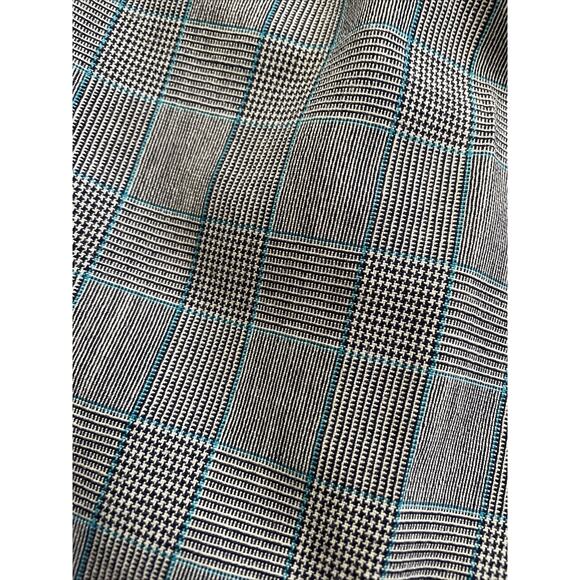 Pendleton 100% Virgin Wool Checkered Trousers High Waist Lined Vintage Sz 10 - Picture 9 of 10